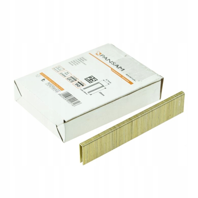 

Zszywki do Zszywacza GA18 Typ 90 2500 szt 25 MM