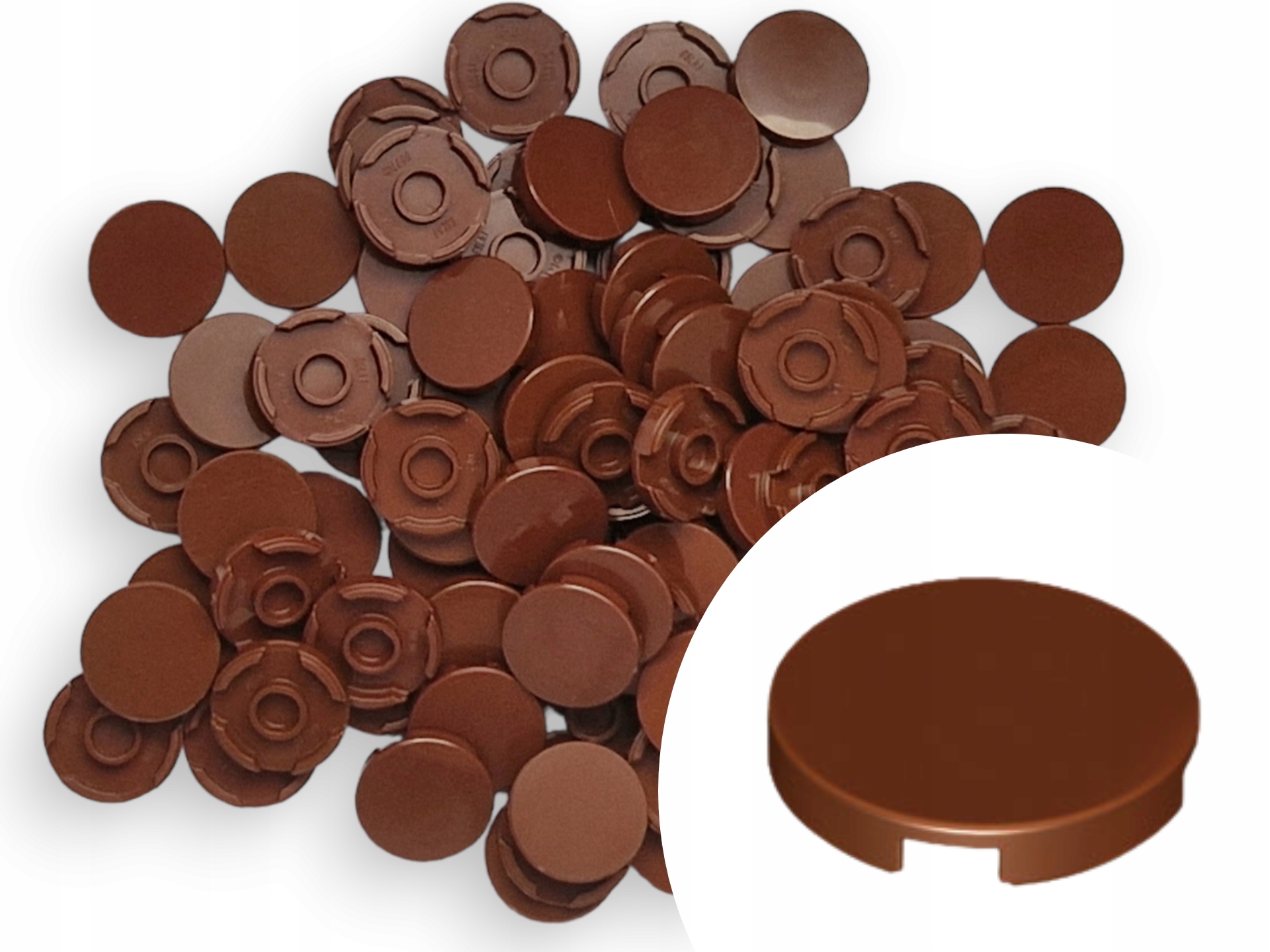 

Lego 14769 Tile Płytka 2x2 Reddish brown 20 szt