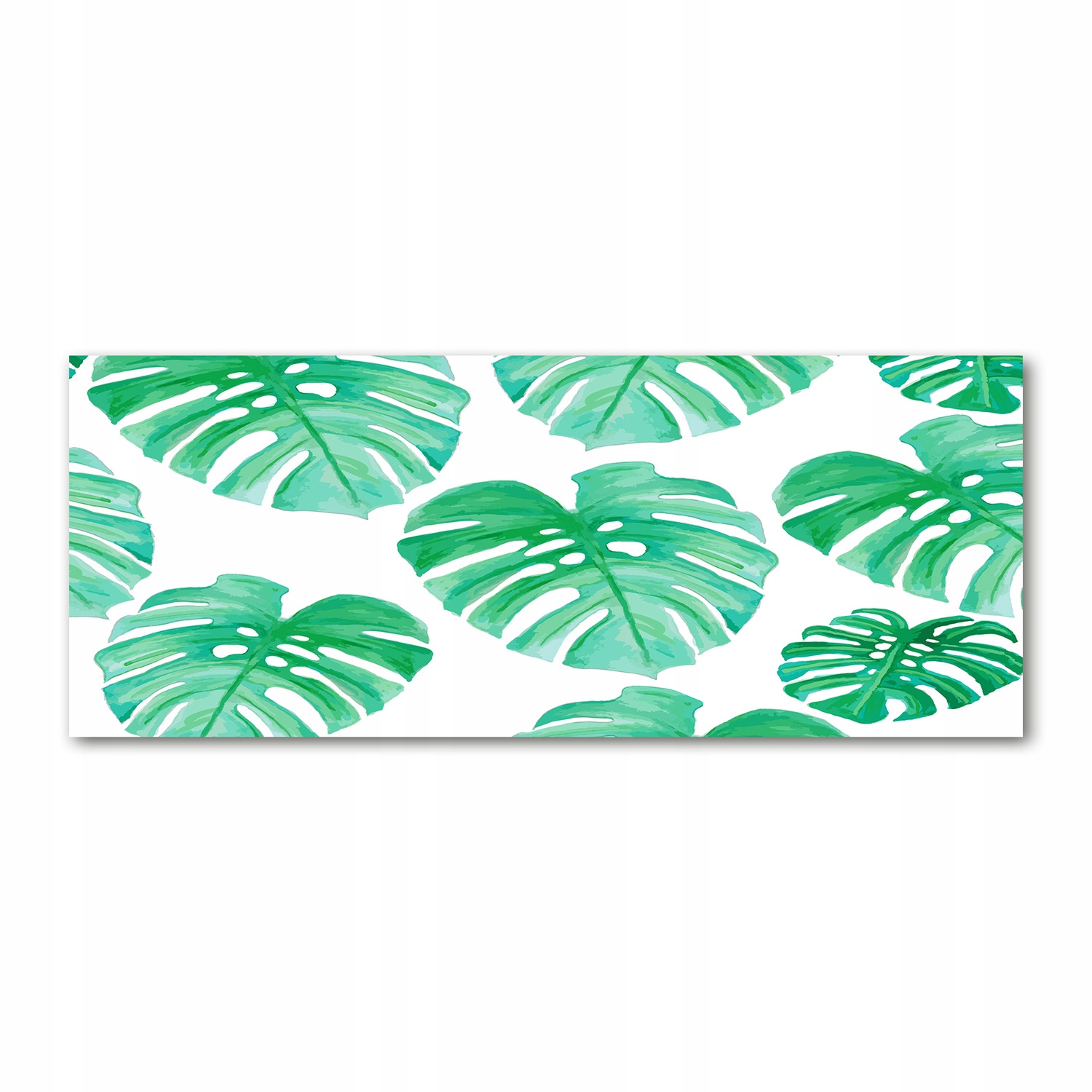 

Foto obraz duży akryl nowoczesny Monstera 125x50cm