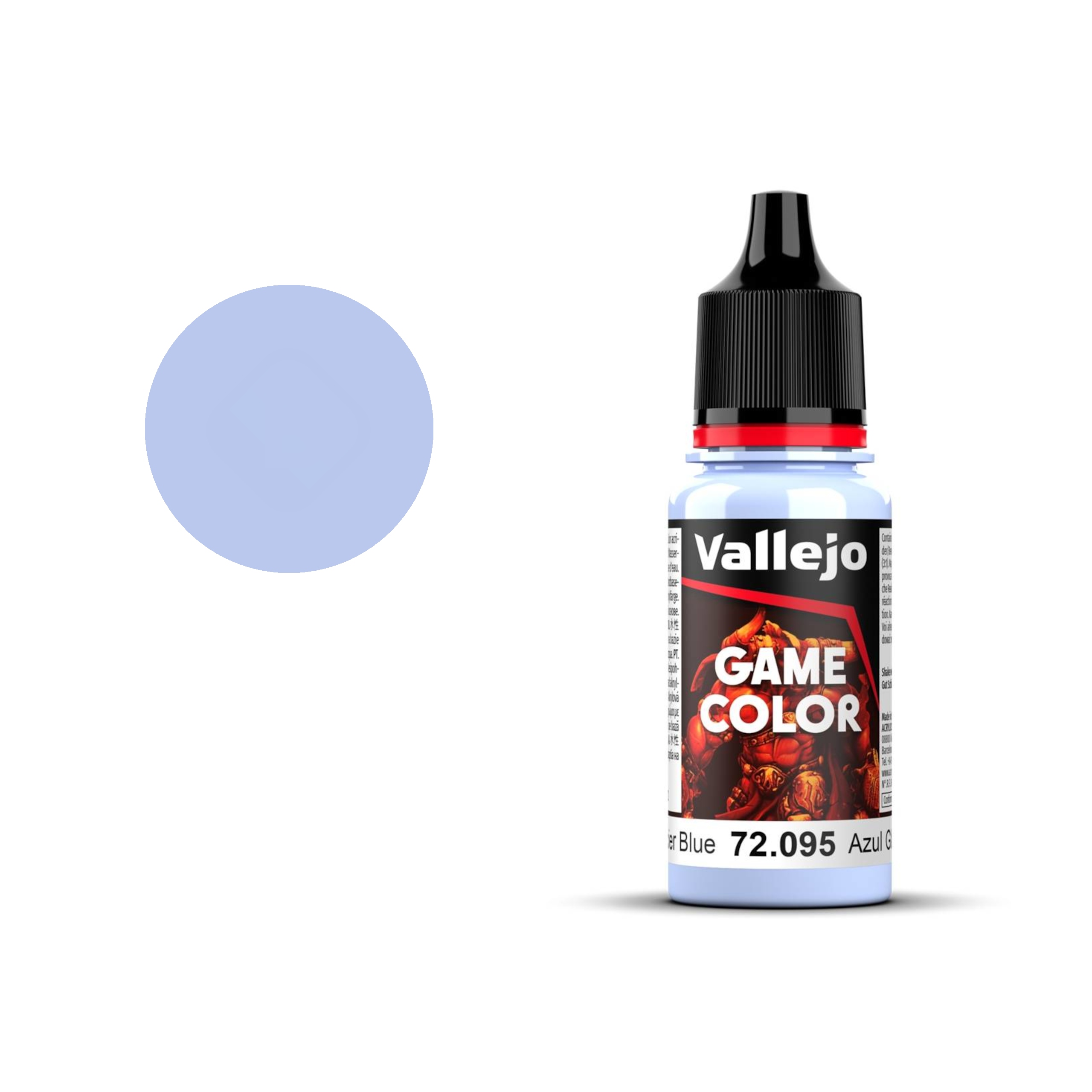 Farbka Vallejo 72.095 Game Color Glacier Blue (18 ml)