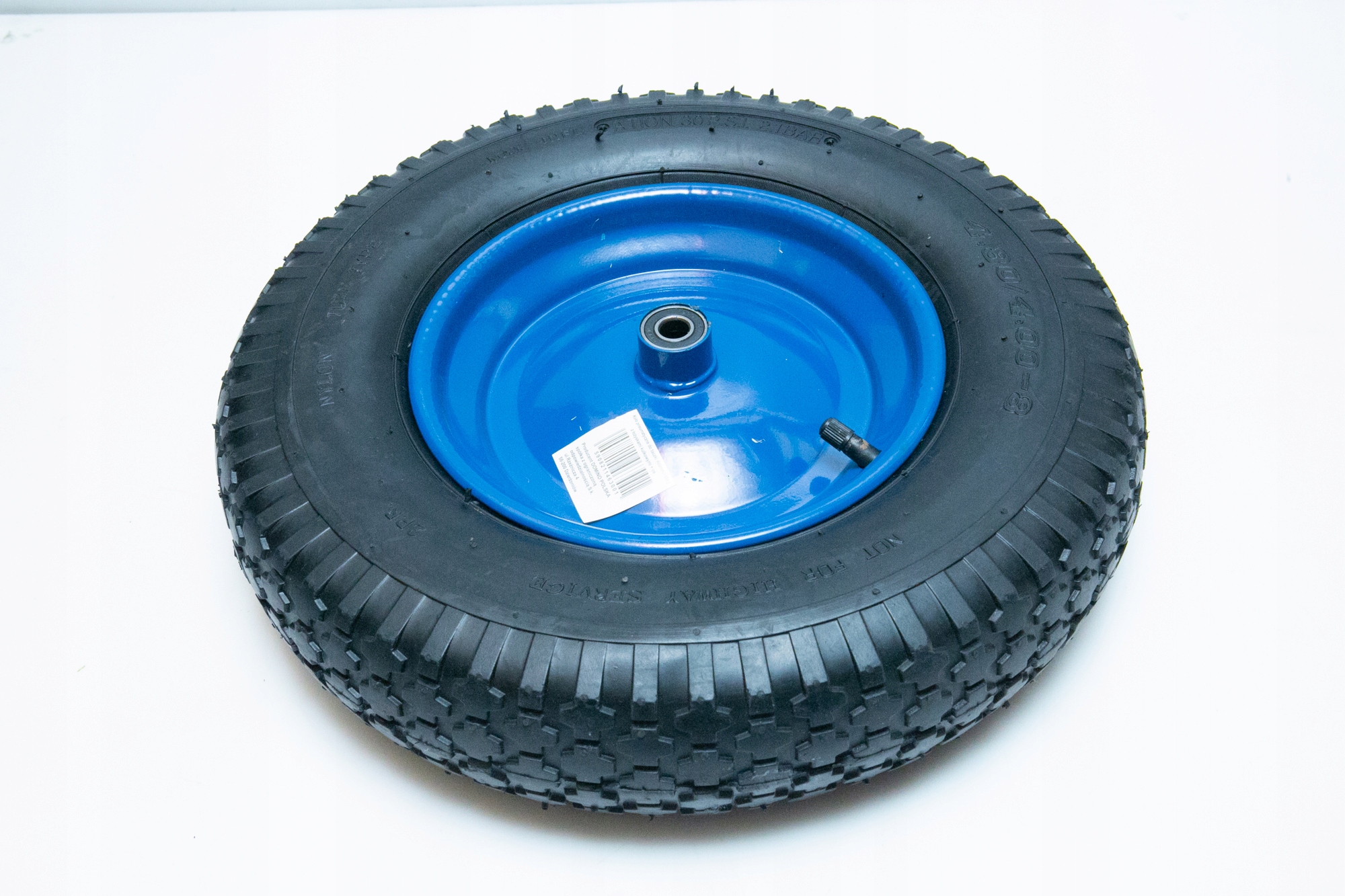 KOŁO DO TACZKI POMPOWANE 40CM 2PR 4.00-8 +OŚKA Marka inna