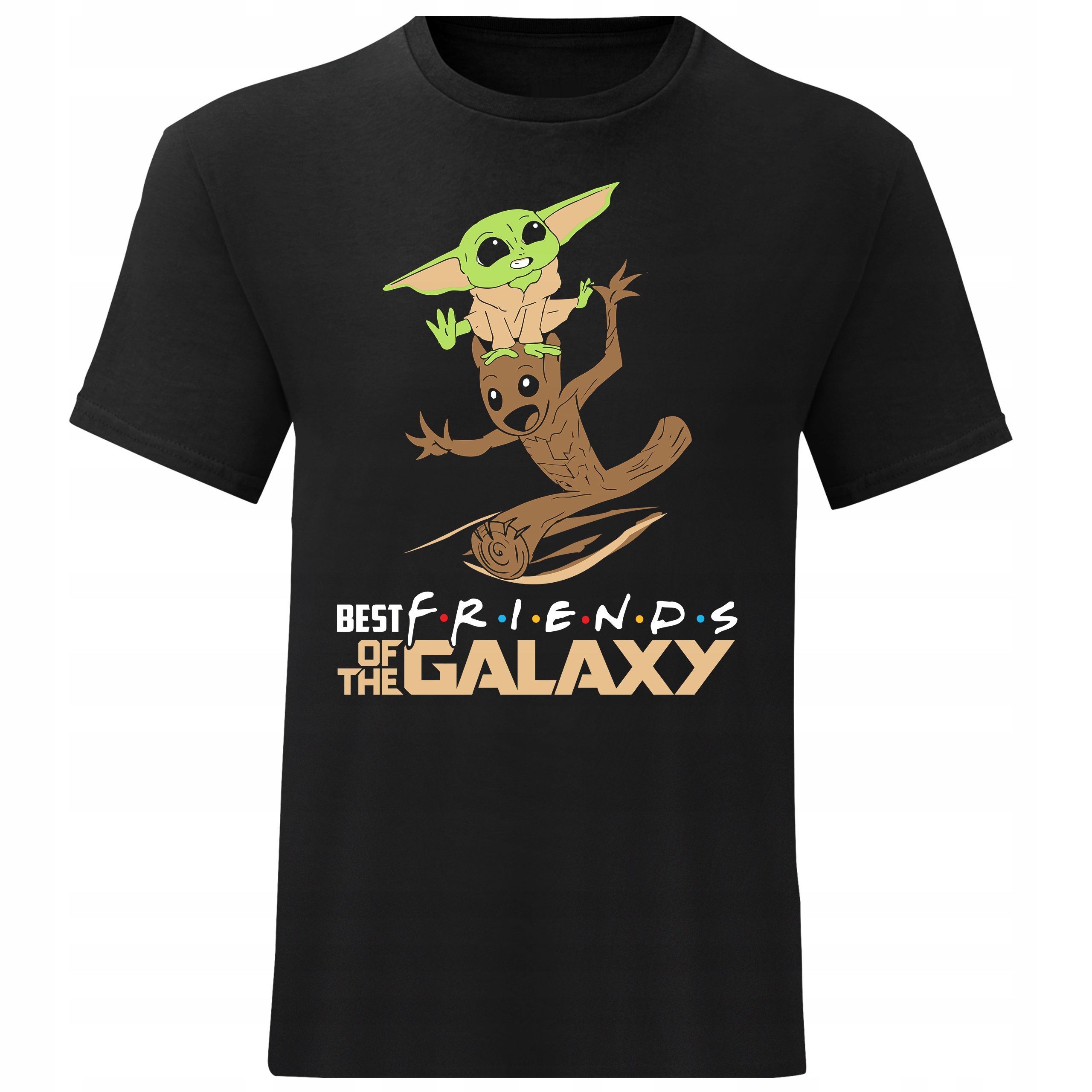 

Męski T-shirt Koszulka Yoda Groot Star Wars S