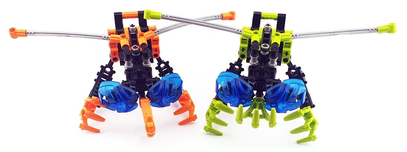 LEGO Bionicle 8537 Rahi Nui Rama Klocki używane Robot Zestaw