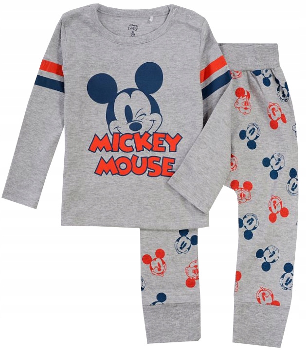 

Mickey Dres Komplet Niemowlęcy Szary 86 R40A