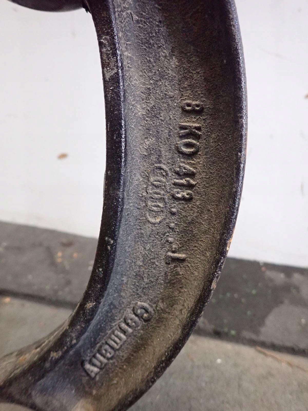 shock absorber McPherson left front AUDI A4 B8 A5 08