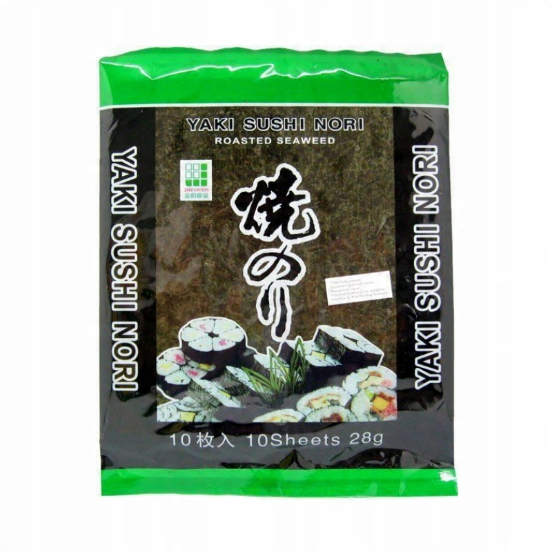 

Nori Wodorosty Do Sushi Glony Green (25G,10 Ark