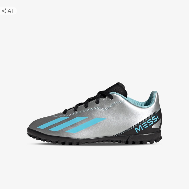 Adidas Turfy Messi 4 Srebrne Sznurowane Do Piłki Nożnej 38 Cga