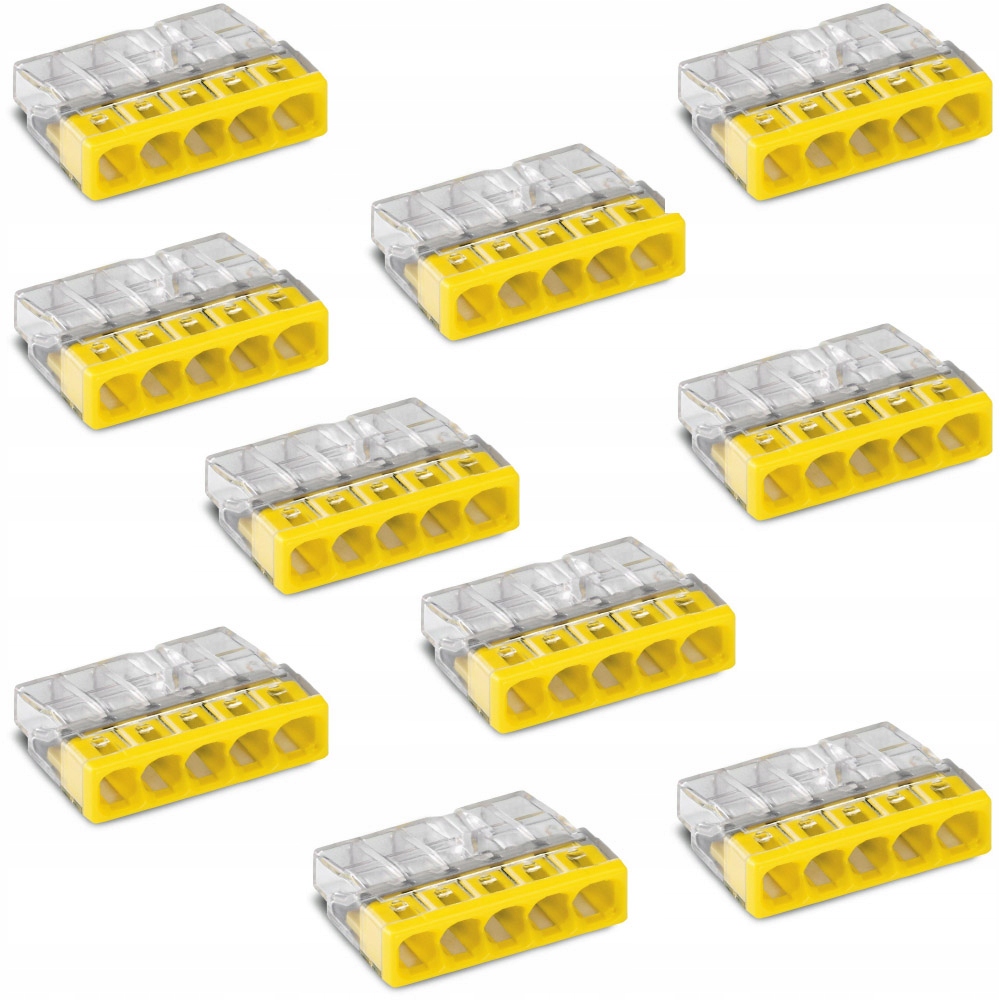 

10x Wago Szybkozłączka 2273-205 5x0,5-2,5mm2
