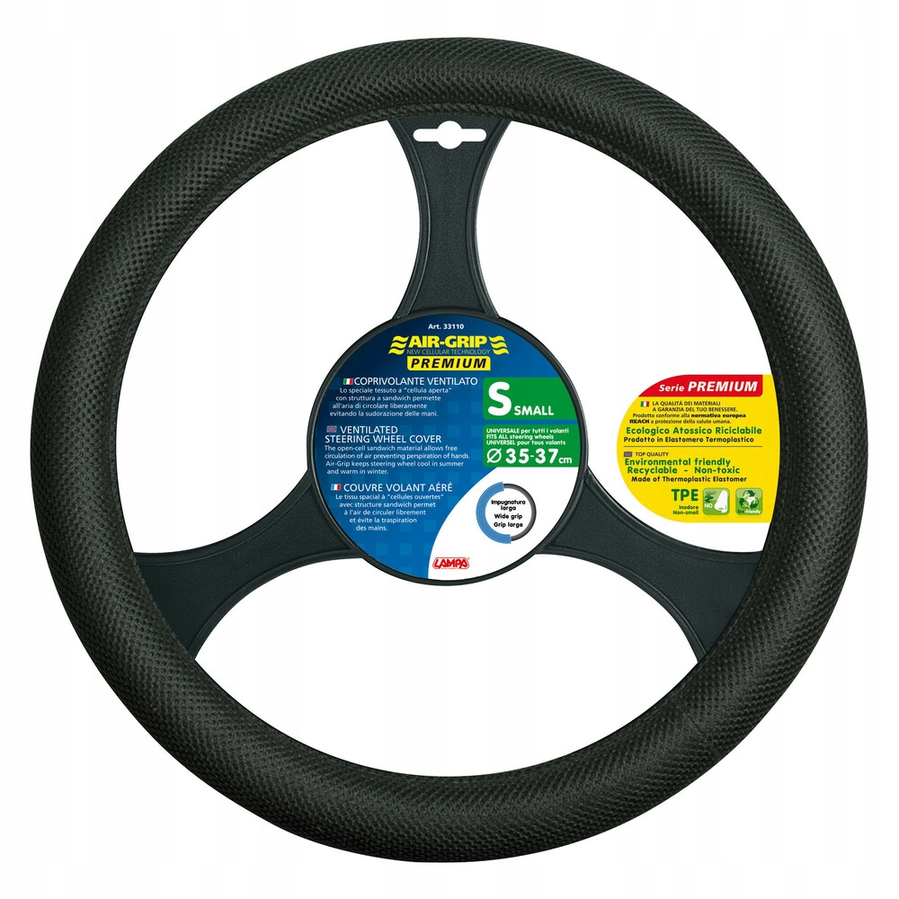 POKROWIEC KIEROWNICY AIR-GRIP 35-37CM P/POCENIU