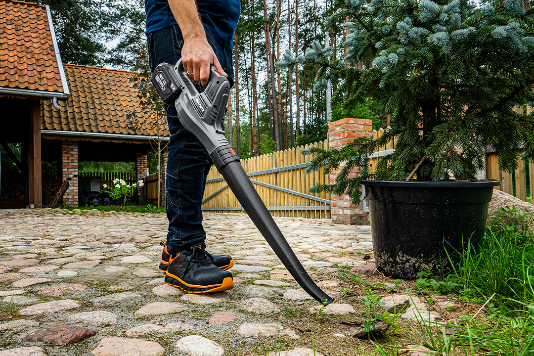 Dmuchawa do liści akumulatorowa Energy+ GRAPHITE Zasilanie akumulatorowe