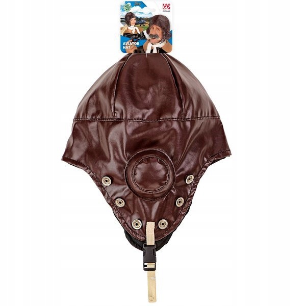 CZAPKA PILOTA BRĄZOWA PILOT SAMOLOT AWIATA LOTNIK Płeć mężczyzna