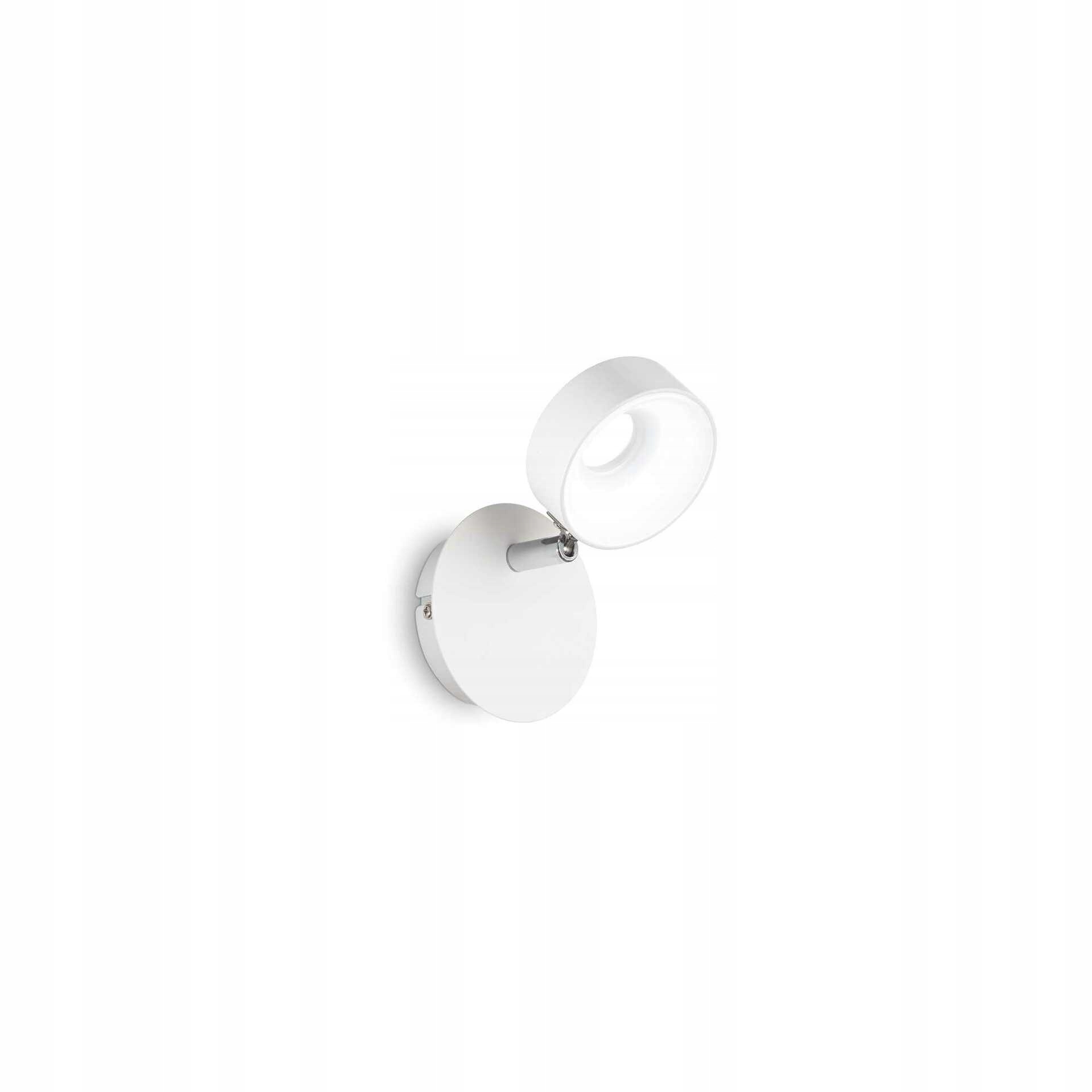 Led bodové svietidlo Ideal Lux Oby AP1 biela 6W 450lm 3000K
