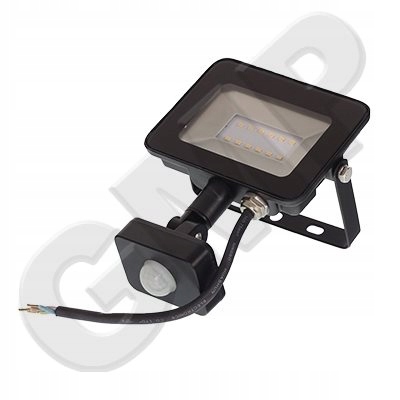 LAMPA LED NAŚWIETLACZ FOTOKOMÓRKA 230V 10W CIEPŁA