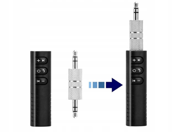 Transmiter Mini Jack 3,5mm Bluetooth AUX SŁUCHAWKI Marka Ertons