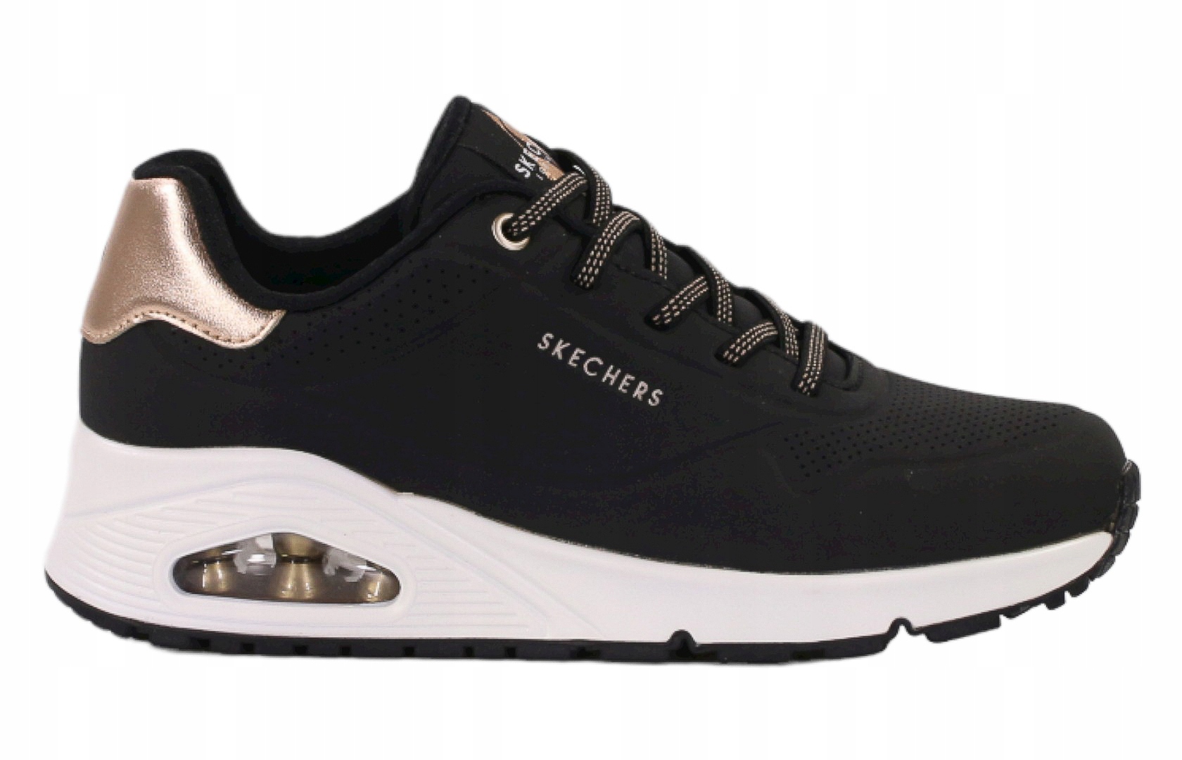 Dámské boty Skechers Uno Shimmer 155196-BLK nízké 35,5