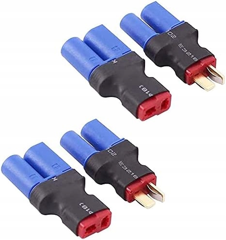 

4 sztuki EC5 T-Plug Deans Męski żeński adapter Rc