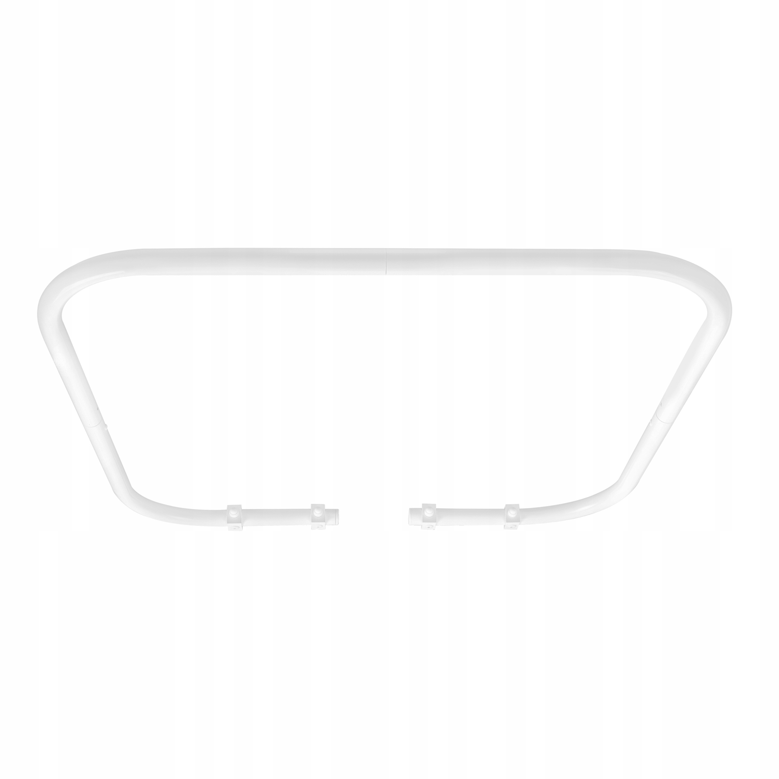 DRĄŻEK DO ZASŁONY PRYSZNICOWEJ KĄTOWY 80X120X80 Materiał wykonania aluminium