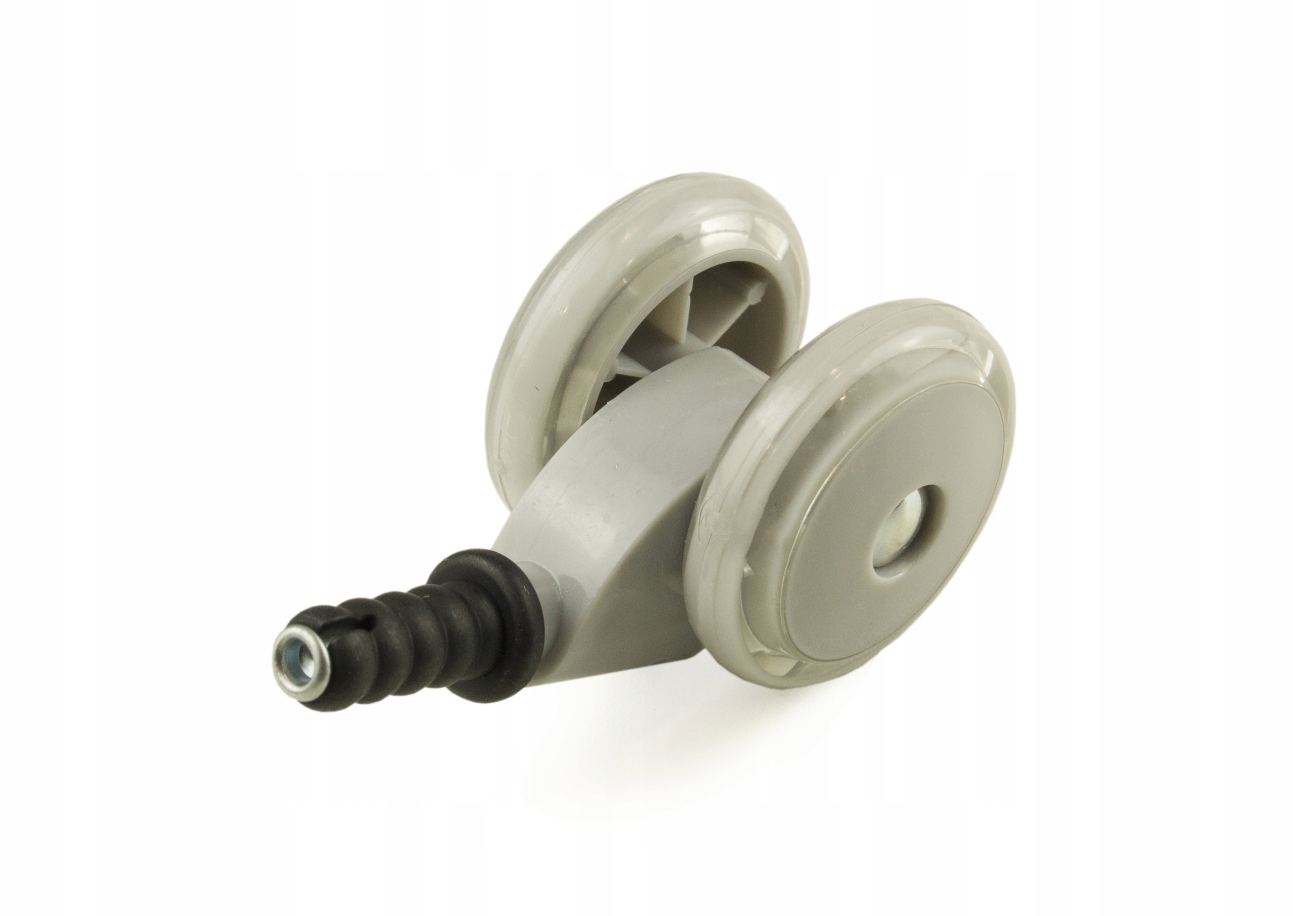 KÓŁKA DO CHODZIKA OBROTOWE MIĘKKIE SILIKONOWE GR Kolor dominujący odcienie szarości i srebra