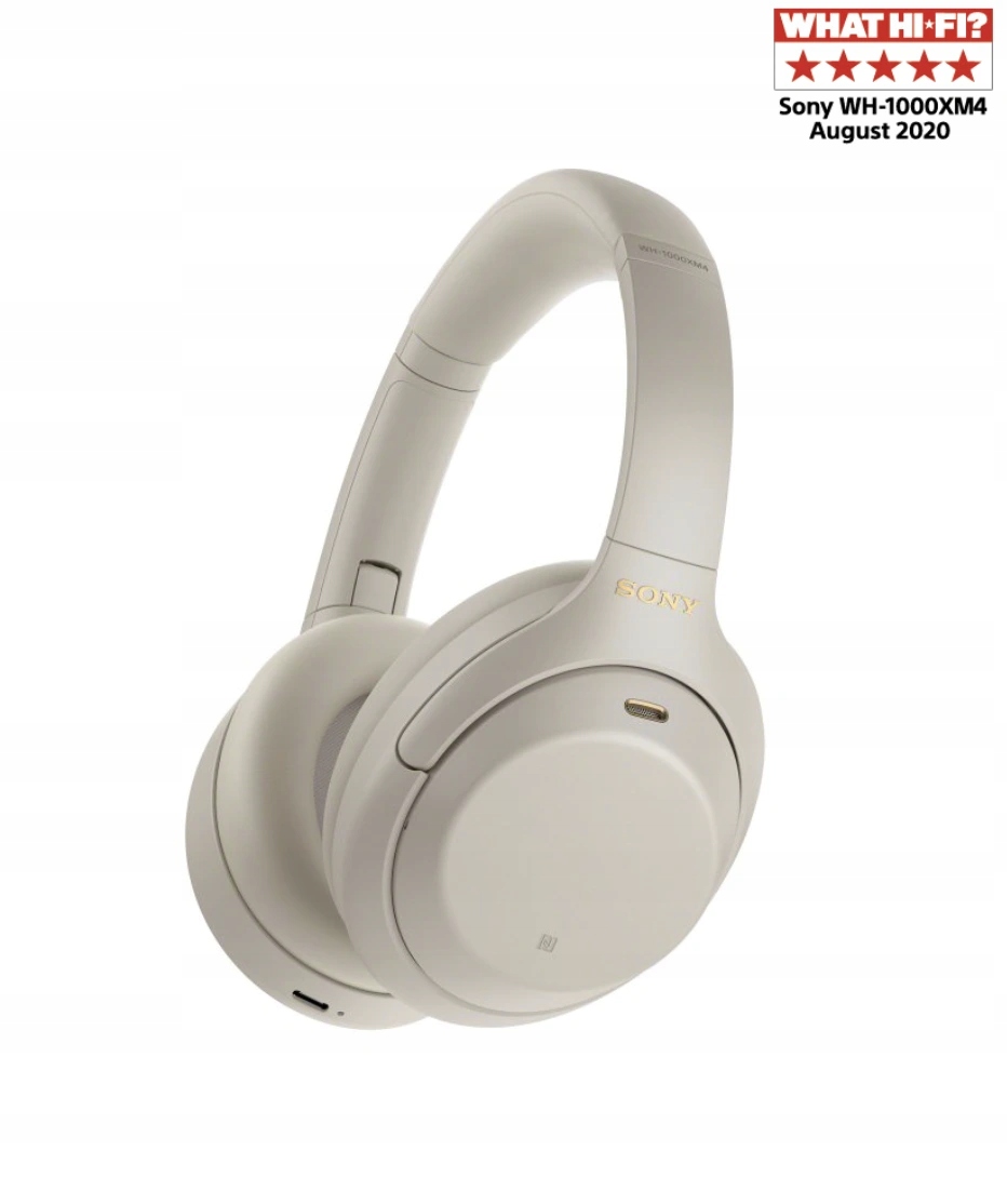 Sony WH-1000XM4 Barva: Stříbrná