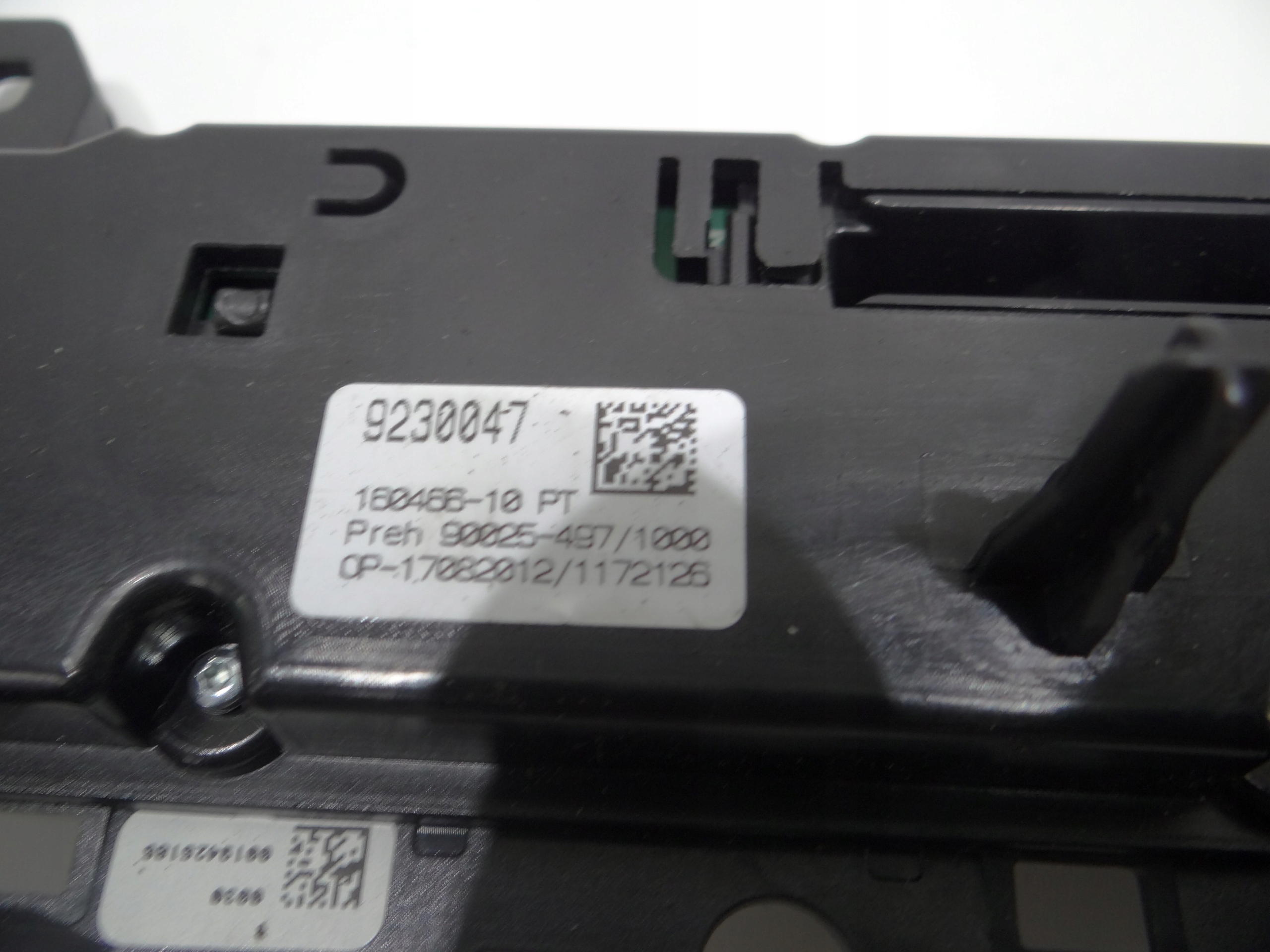 control panel RADIEM BMW 5 F11 9230047