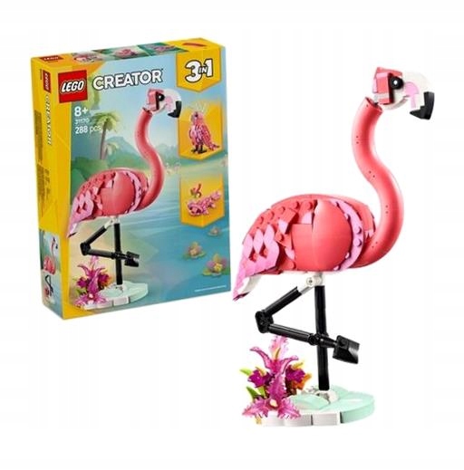 Lego (r) Creator 31170 Divoká Zvířata: Růžový Plameňák