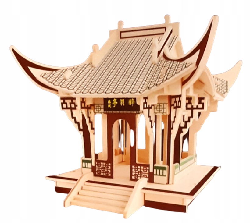 PUZZLE DREWNIANE 3D ZUIWENG PAWILON