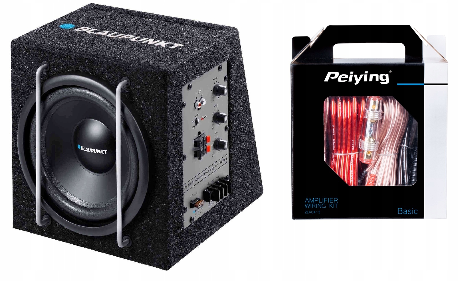 Aktívny basový reproduktor do auta kabeláž ZLA0413 Blaupunkt GTb 8200A