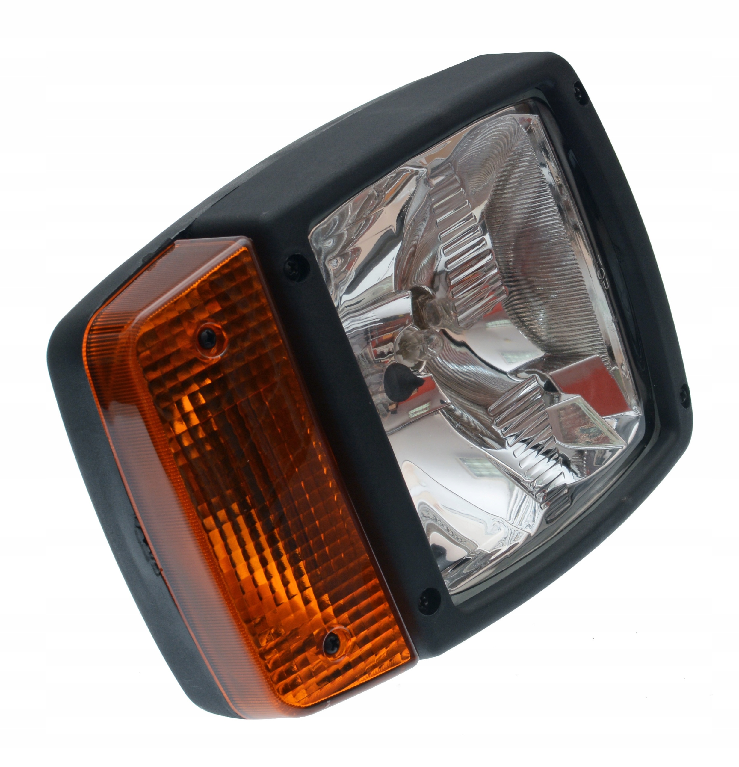 LAMPA PRZEDNIA LEWA Z KIERUNKOWSKAZEM JCB