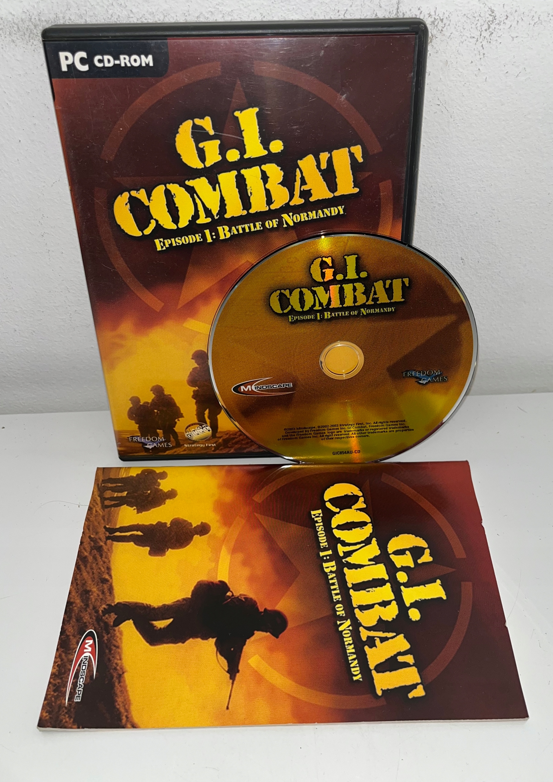G.I. COMBAT EPISODE I BATTLE OF NORMANDY Producent Mindscape