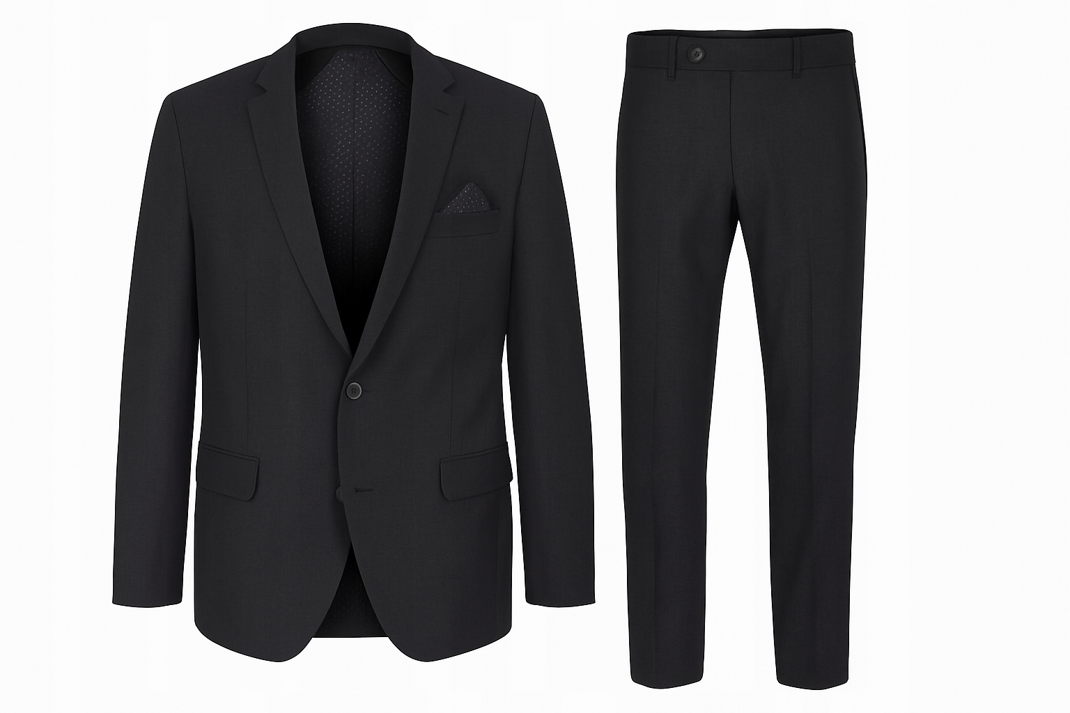 Velký Vlněný Pánský Oblek Weis Grafitový Elegantní Svatba XL vel. 31 146 cm