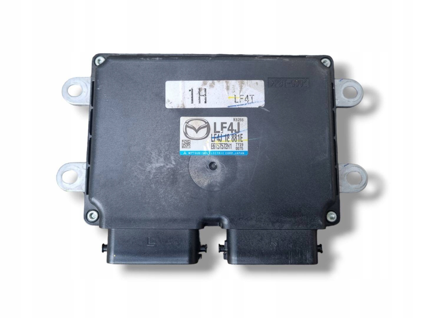 control unit of the engine Mazda 6 GH 2008 LF4J18881E