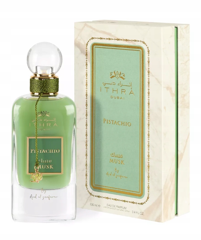Ard Al Zaafaran Ithra Pistachio Musk Eau Arabské Parfémy Dubajské 100 ml