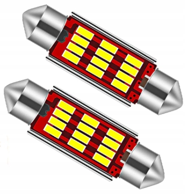 

Żarówka rurkowa 36mm C5W C10W 12SMD 4014 12V 24V