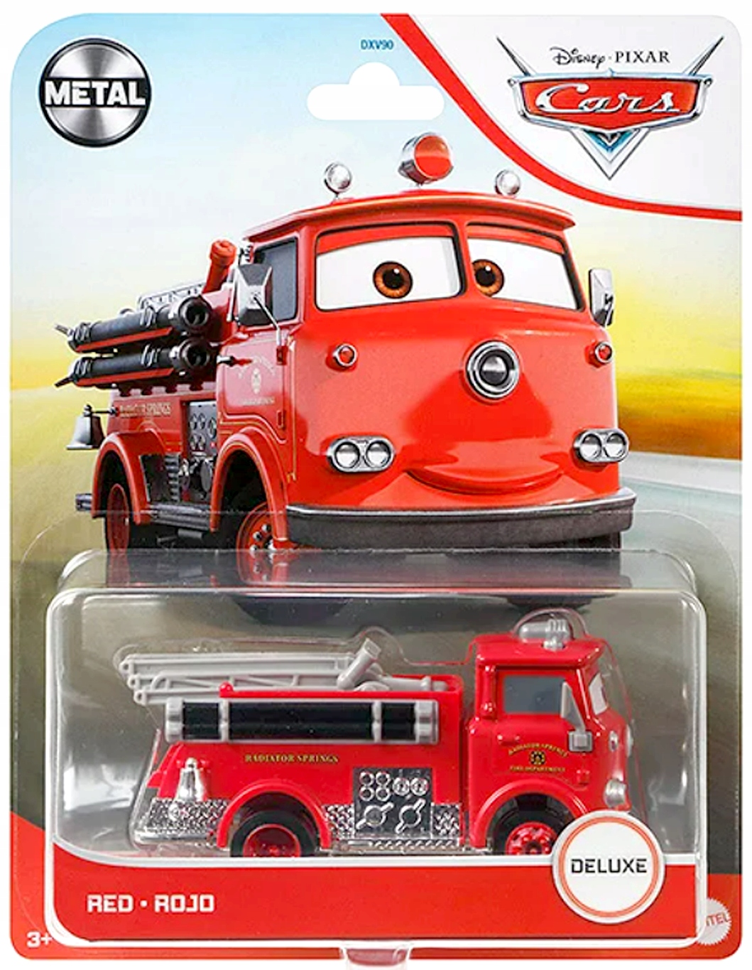 

Mattel Cars Auta Edek Red Strażak 1:55 Nowy