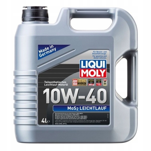 OLEJ LIQUI MOLY 10W40 4L MOS2 LEICHTLAUF SUPER