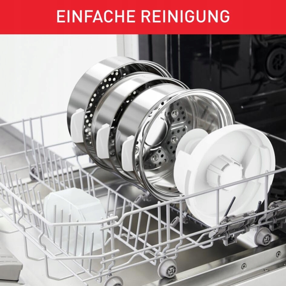 TEFAL Convenient Series Parowar Dotykowy 8 Programów Stal Nierdzewna — miniatura 7