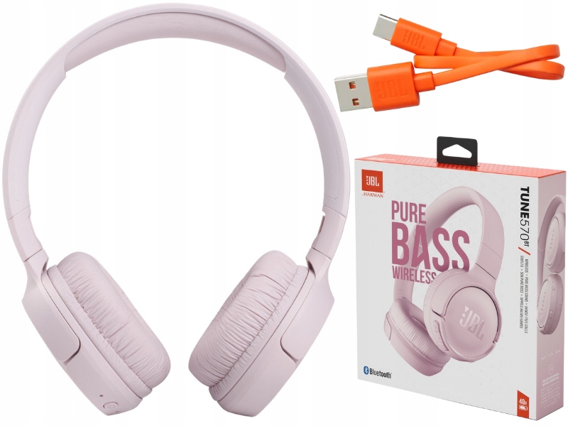 

Bezprzewodowe Słuchawki Jbl 570BT Różowe Bluetooth