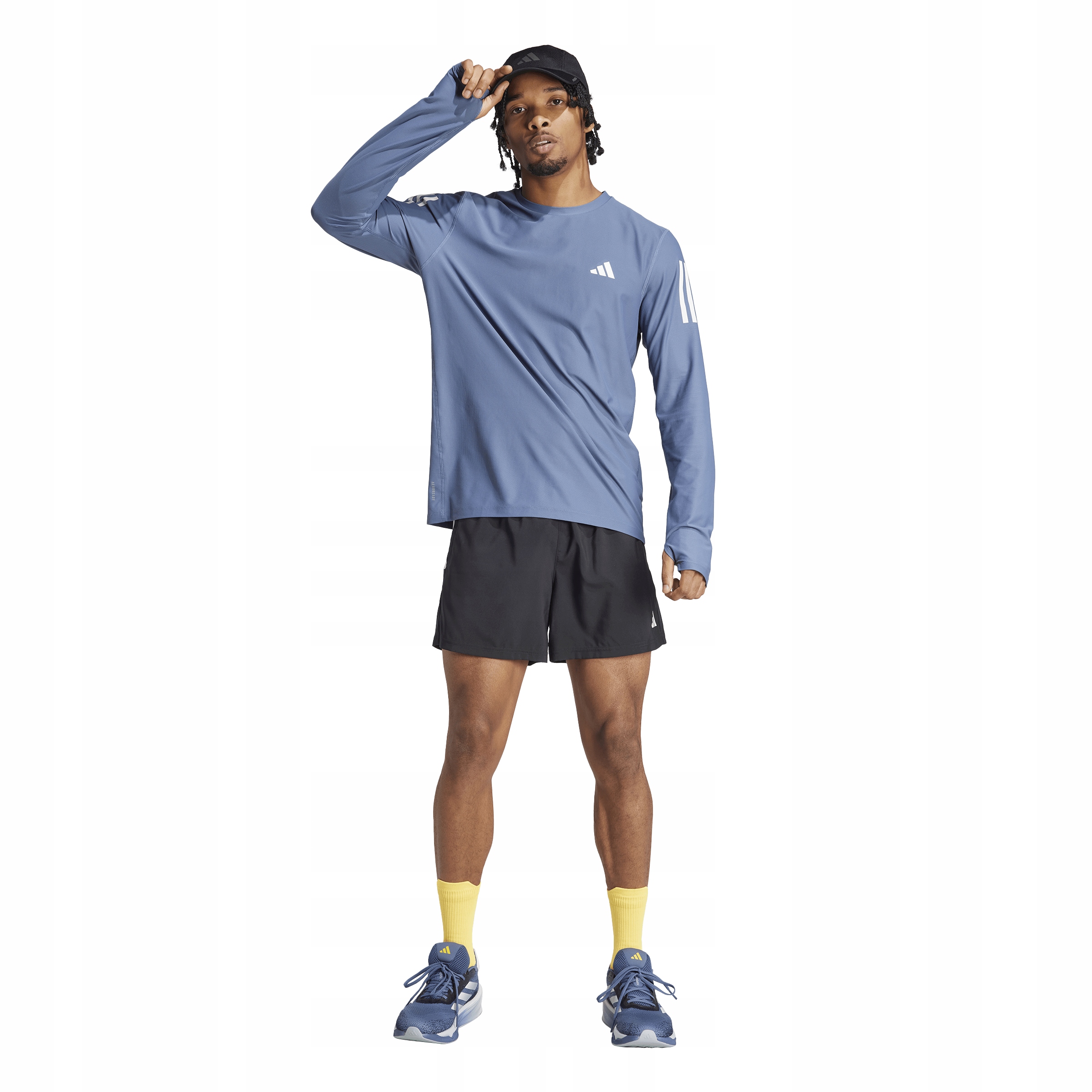 Koszulka do biegania męska Adidas Own The Run IN1488 r.XXL Kolor niebieski