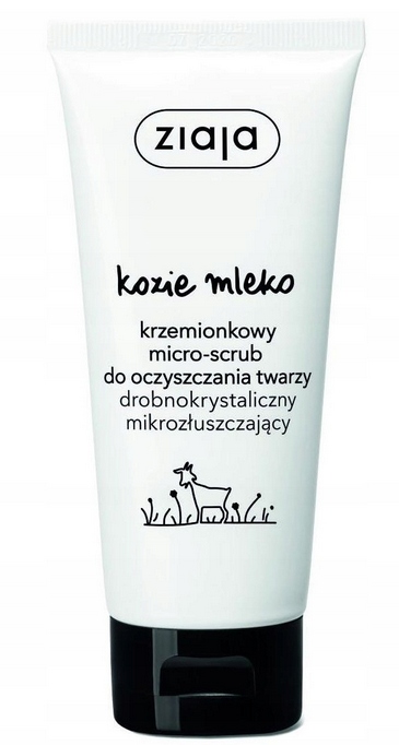 Ziaja kozie mleko krzemionkowy micro-scrub