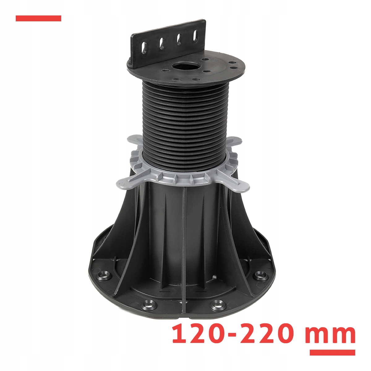 

Wspornik tarasowy regulowany 120-220 mm pod legary