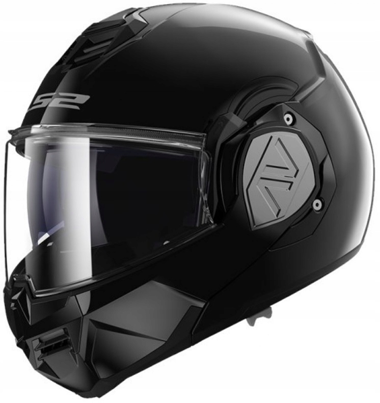 Bezpečnostná Motocyklová Prilba LS2 FF906 Advant Solid Čierna 06