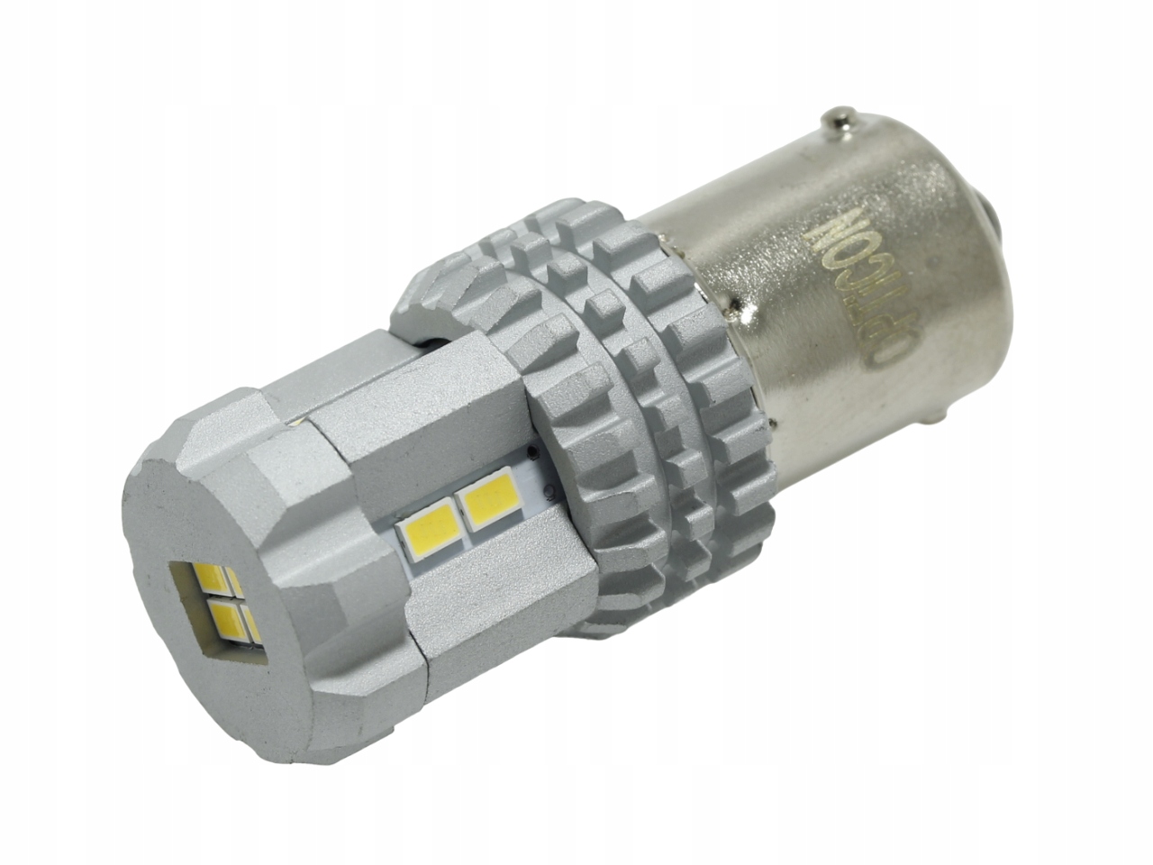 Autós Led izzó Drl P21W Ba15s 12V DC Canbus Fehér Hideg 6000K