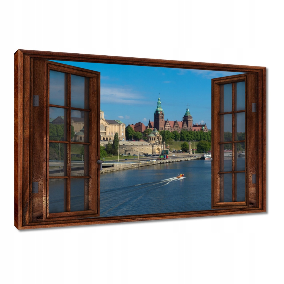 

Obrazy 120x80 Szczecin Wały Chrobrego