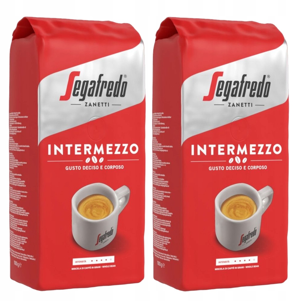 Kawa ziarnista Segafredo Intermezzo 2x1kg