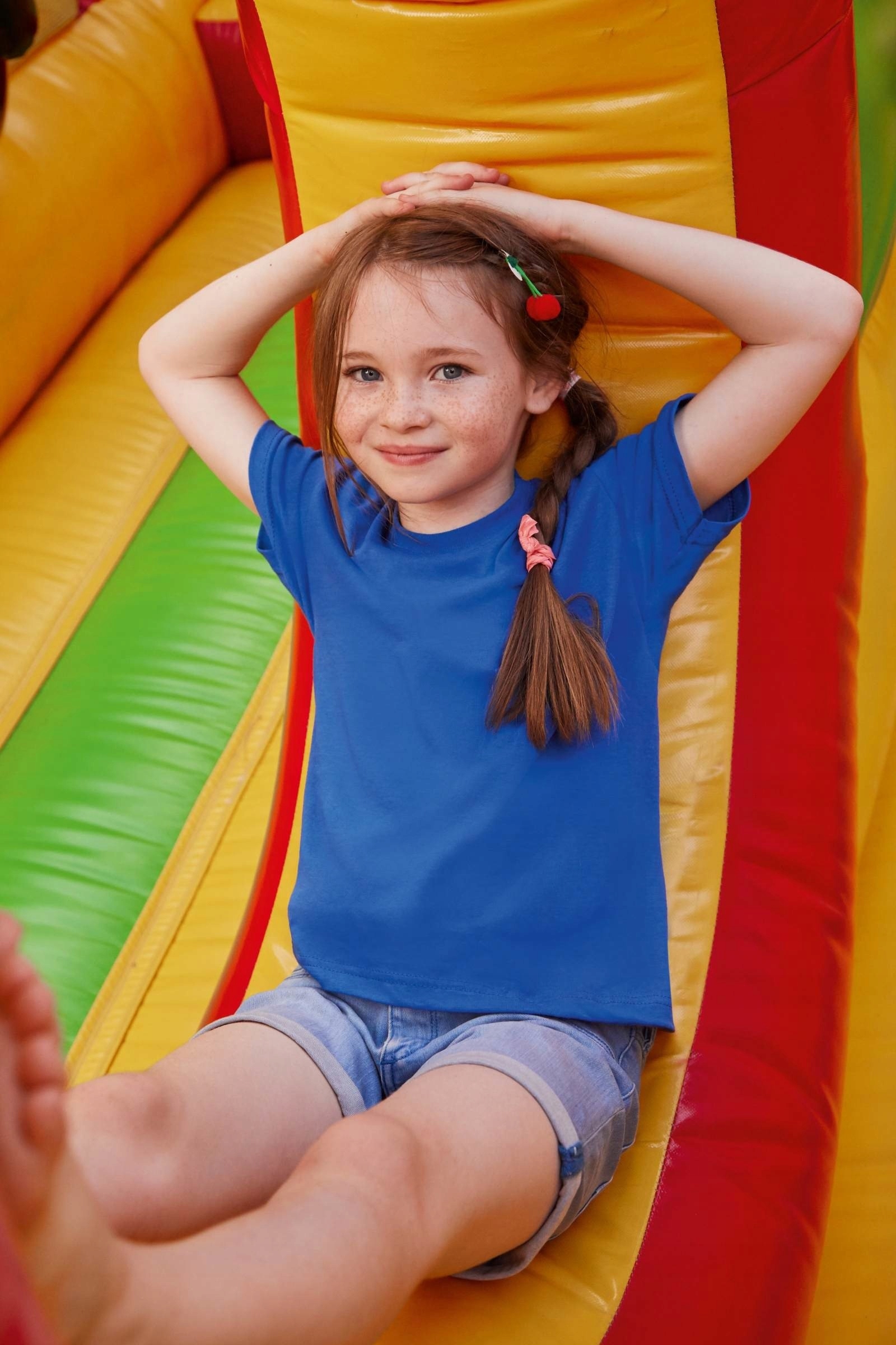 DZIECIĘCA KOSZULKA T-SHIRT FRUIT - WF biała 152 Wzór dominujący bez wzoru