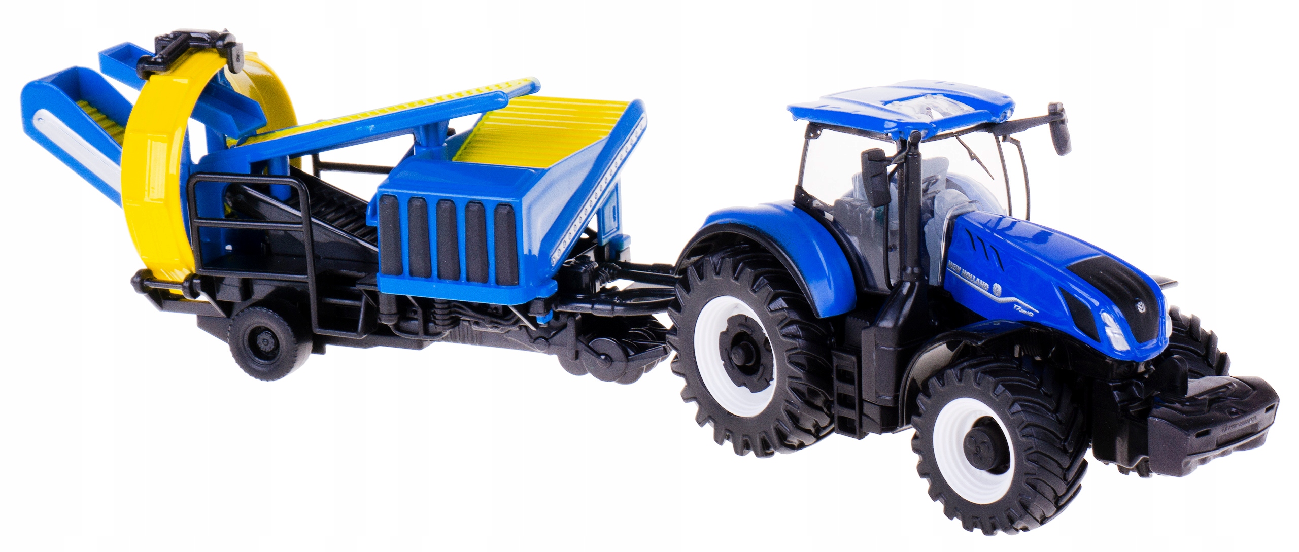 

Traktor New Holland T7.315 Z Kombajnem Bburago Nie
