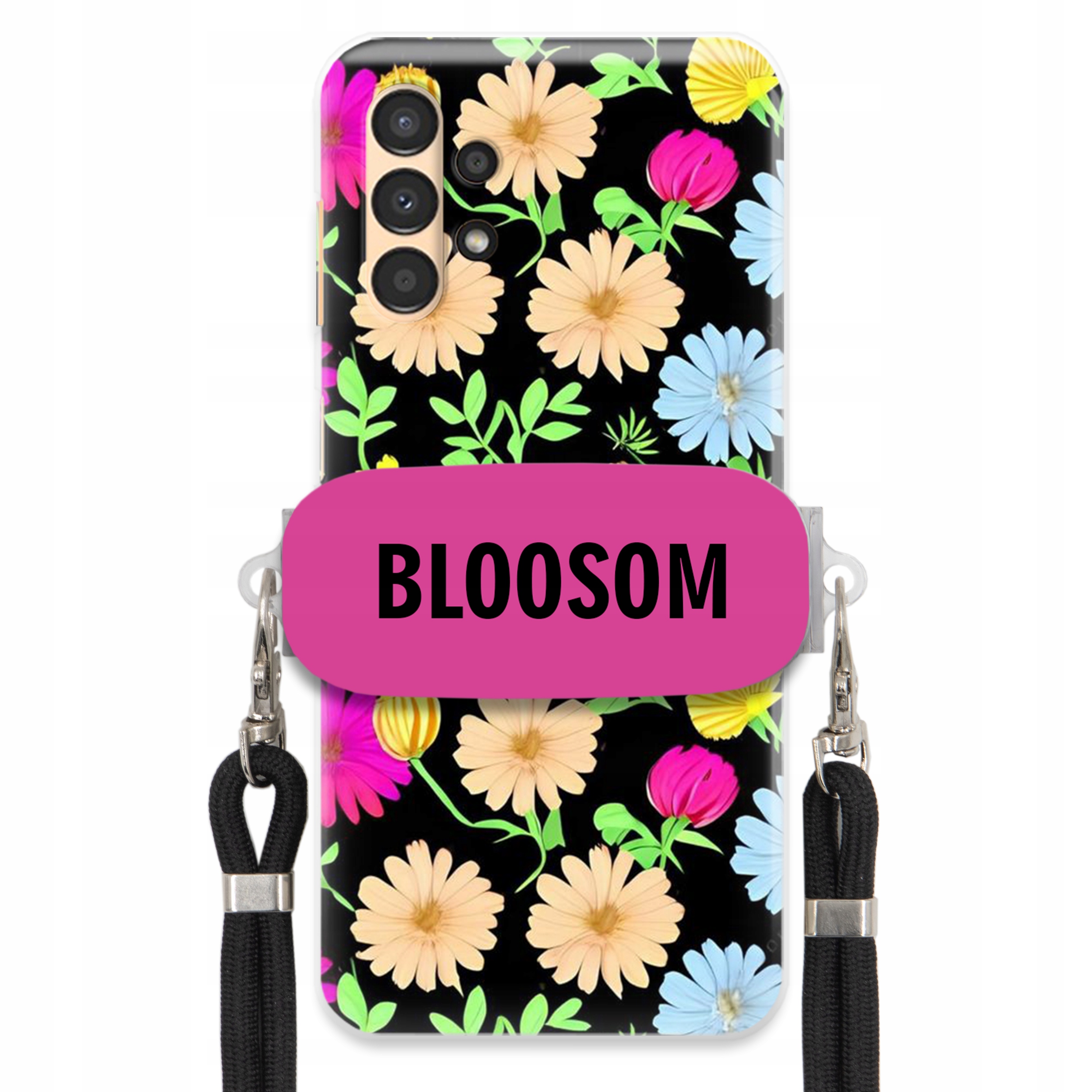 Puzdro Crossbody Pre Samsung A13 4G Puzdro Case Kvety Bloosom Flower