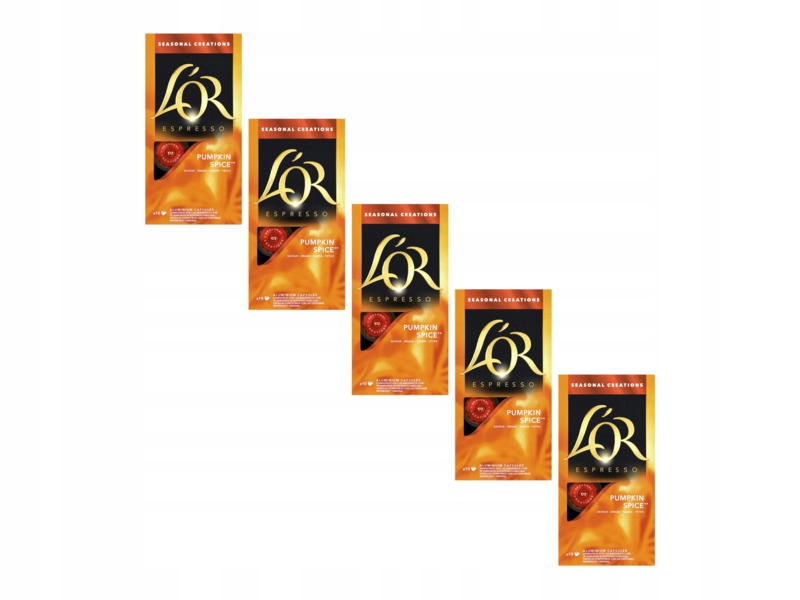 Kapsułki L'or Pumpkin Spice do Nespresso 5 x 10 szt.