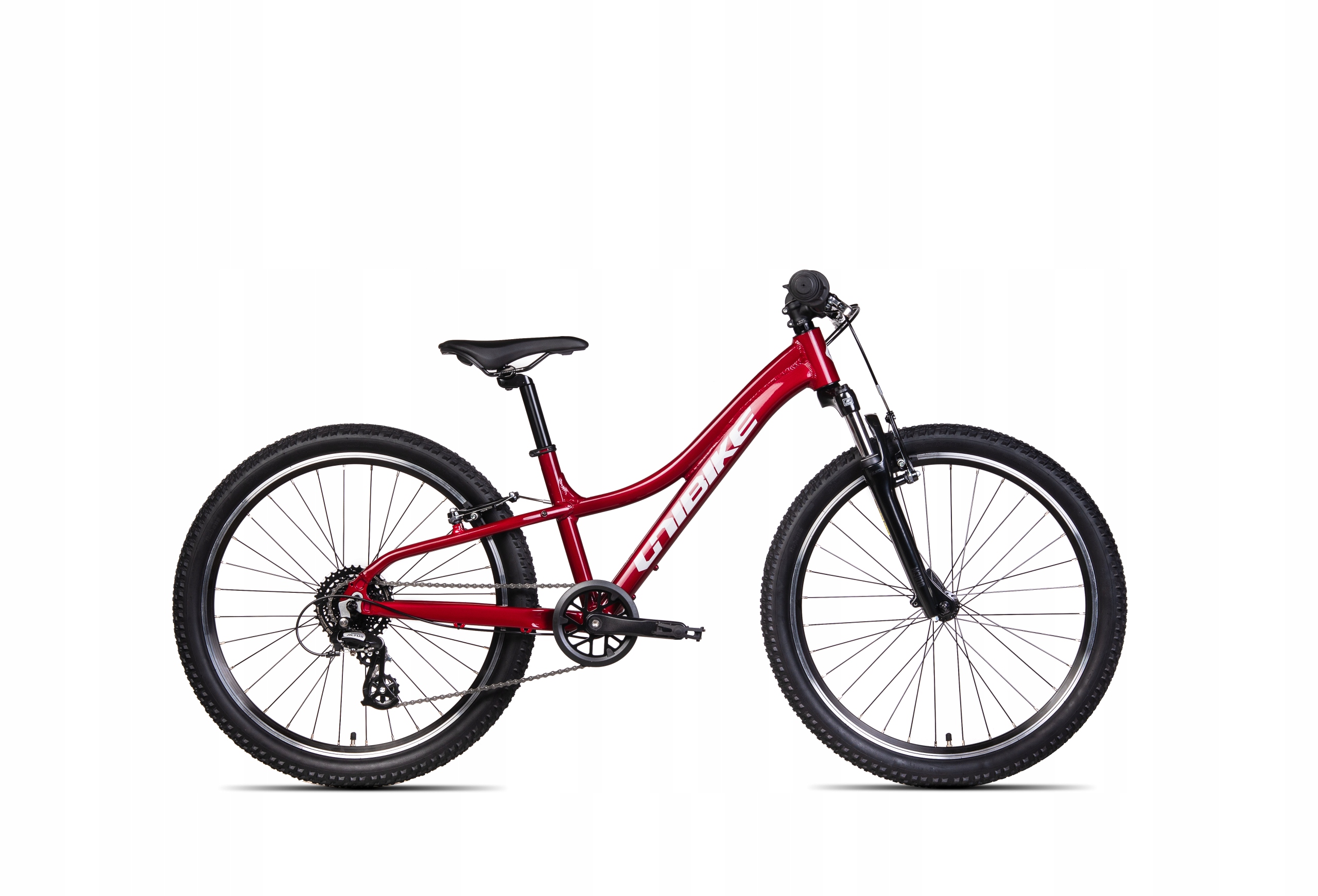 Rower junior Mtb Unibike Smart rama 12 cali koło 24 " czerwony 2025