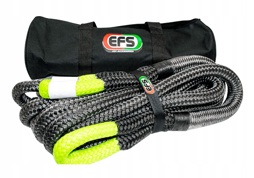 EFS 4WD кинетическая веревка 14 тонн / 9 м x 25 мм с сумкой